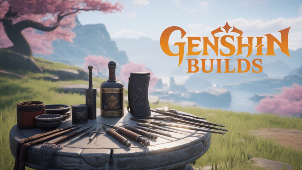 : Xiangling free-to-play Genshin build with The Catch and Emblem of Severed Fate
