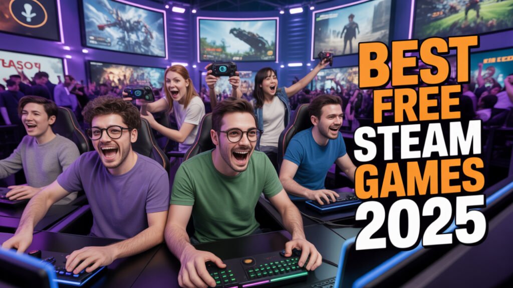 “budget gaming accessories for free Steam games setup 2025”